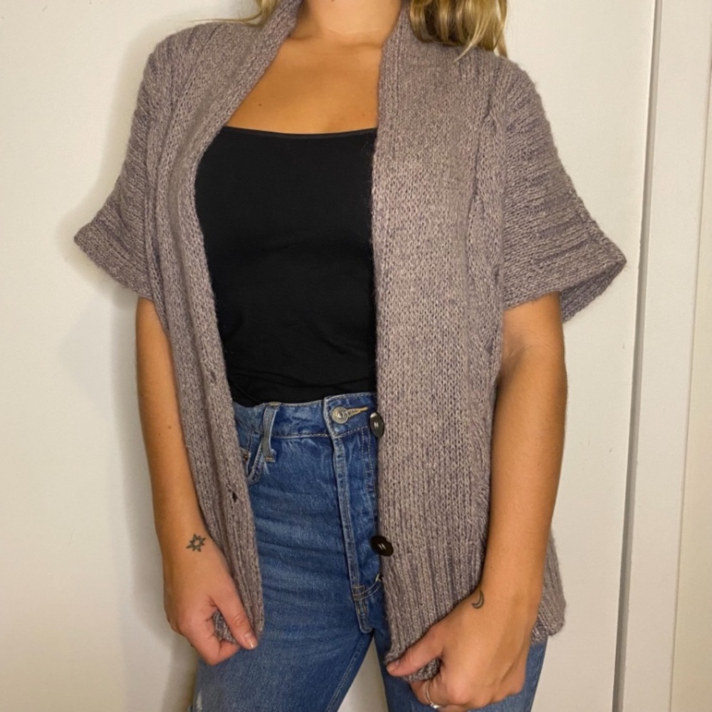 Pôles Short Sleeve Cardigan - Small